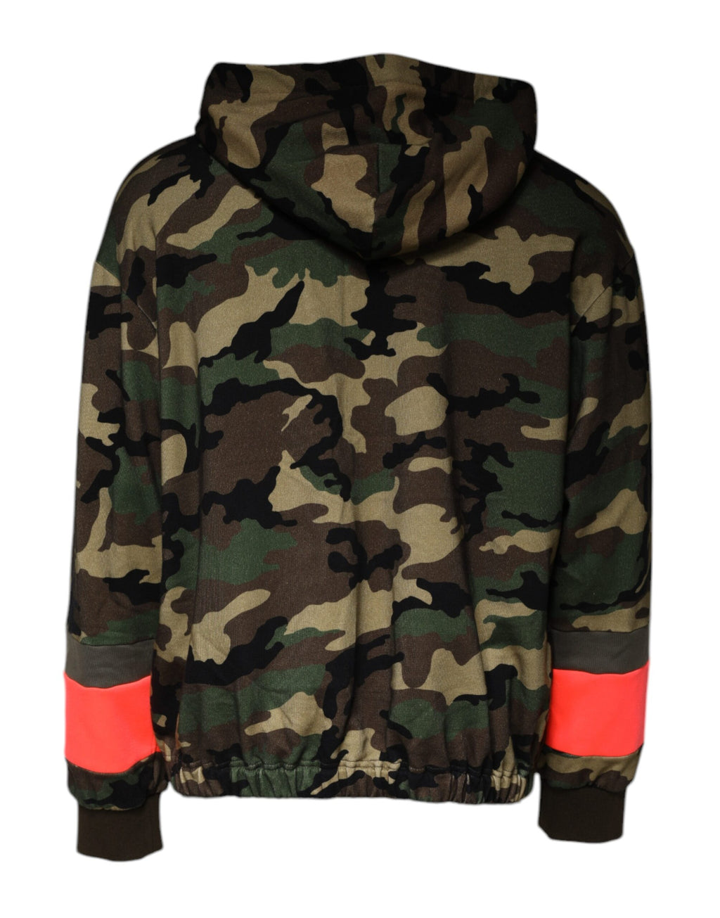 Dolce & Gabbana Multicolor Camouflage Hooded Men's Sweatshirt Pullover