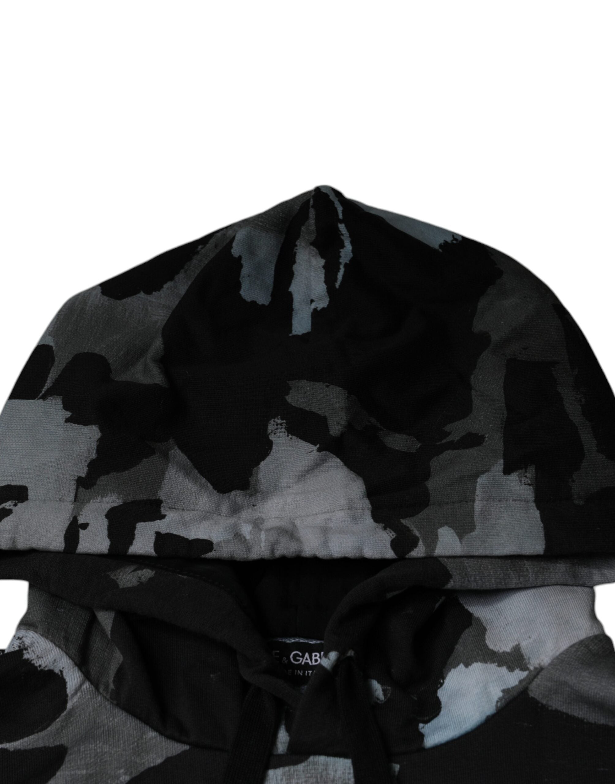 Dolce & Gabbana Men's Multicolor Camouflage Hoodie