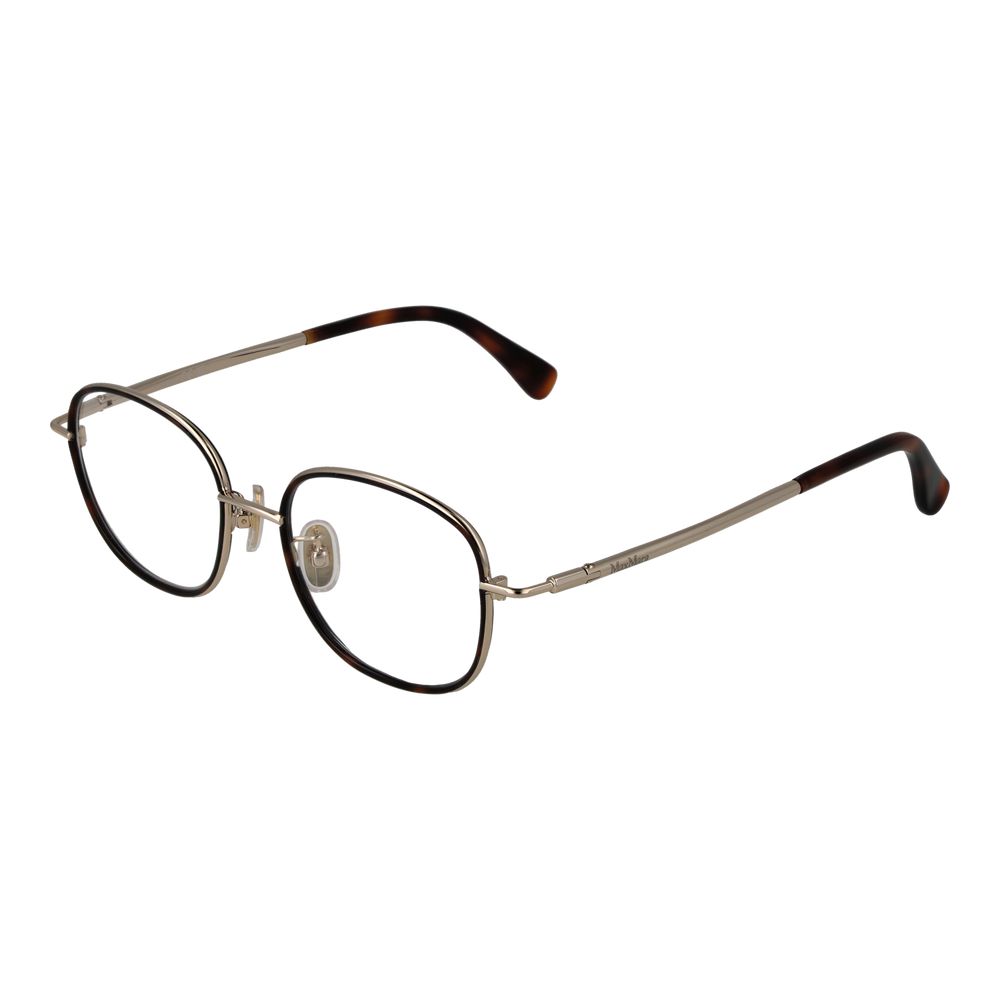 Max Mara Brown Metal Glasses (Frame)