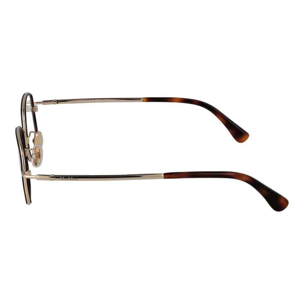 Max Mara Brown Metal Glasses (Frame)