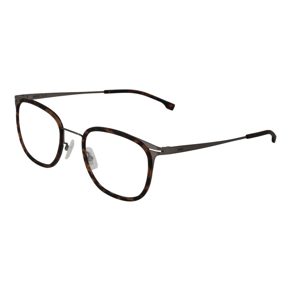 Hugo Boss Brown Stainless Steel Glasses (Frame)