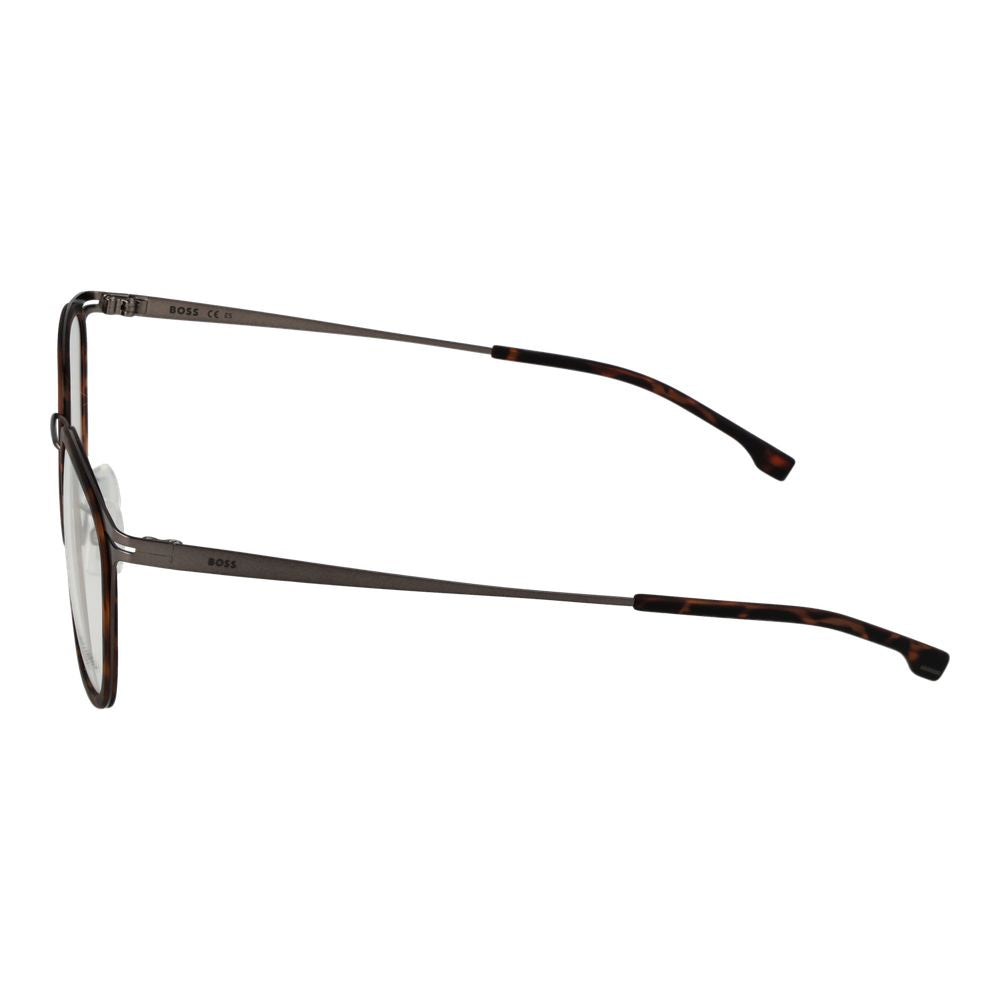 Hugo Boss Brown Stainless Steel Glasses (Frame)