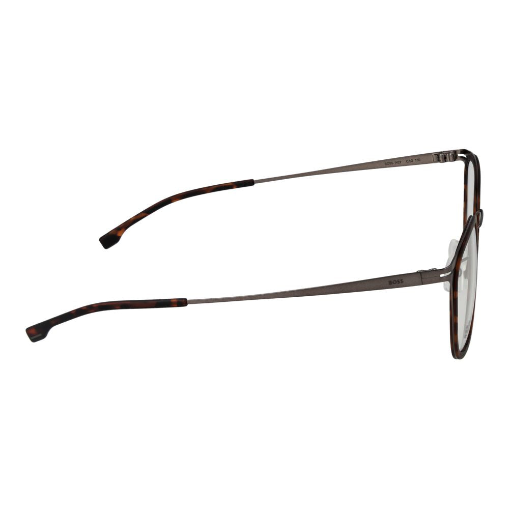 Hugo Boss Brown Stainless Steel Glasses (Frame)