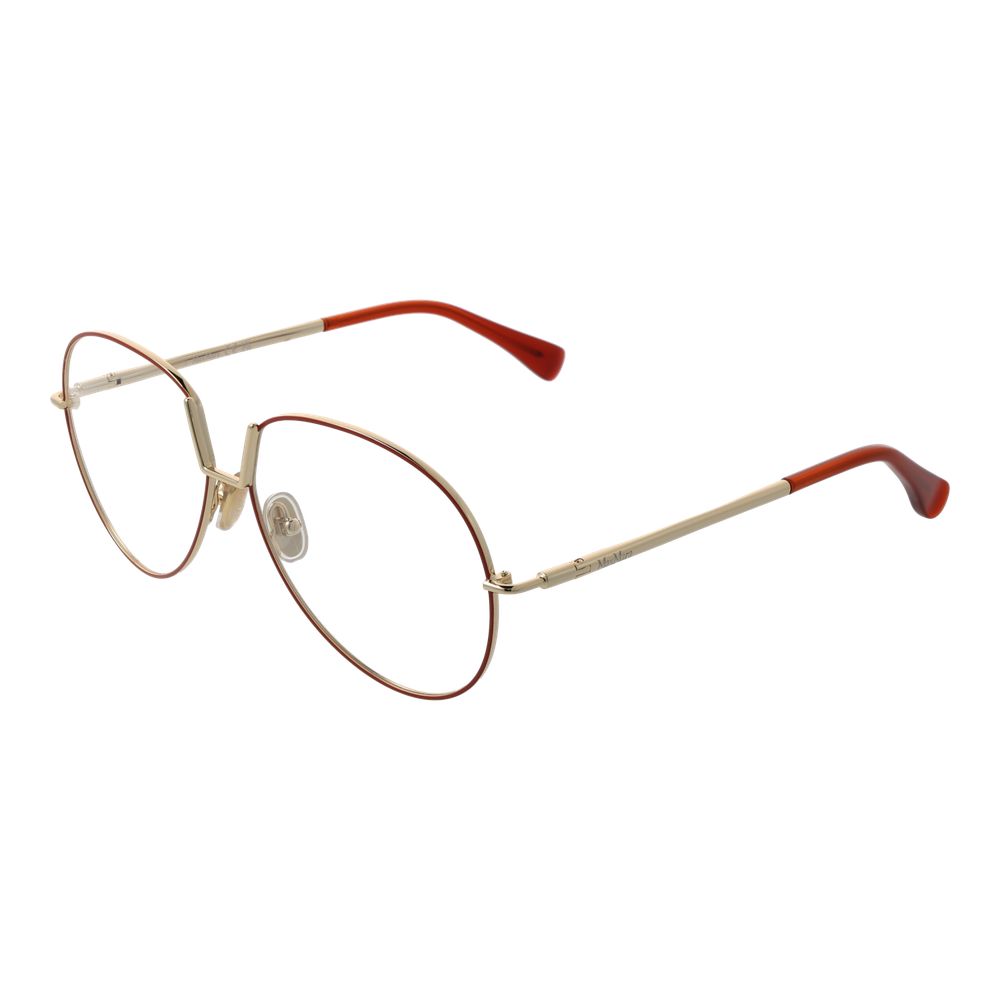 Max Mara Orange Metal Glasses (Frame)