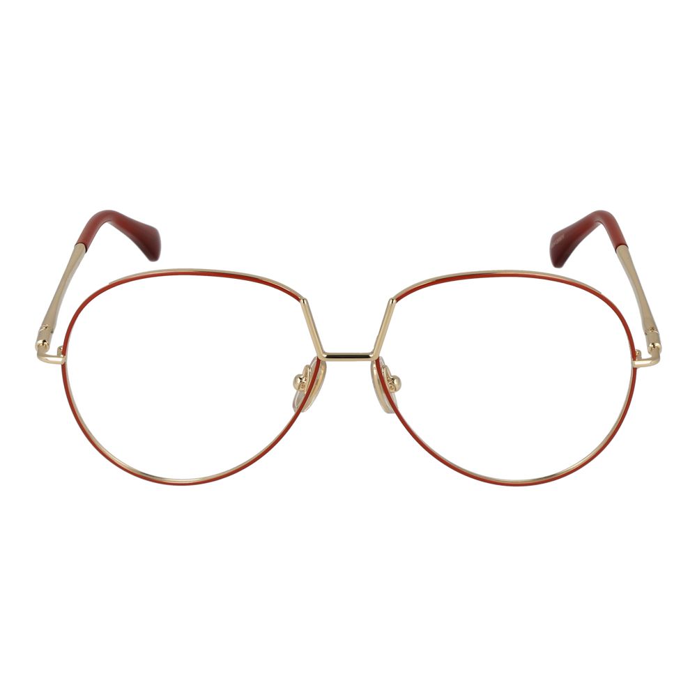 Max Mara Orange Metal Glasses (Frame)