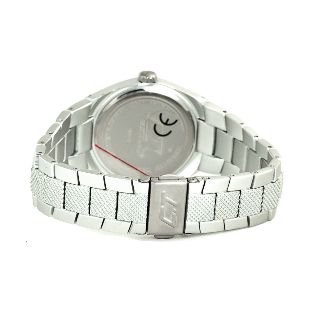Chronotech Silver Stainless Steel Wristwatch