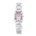 Chronotech Silberne Edelstahl-Dresswatch