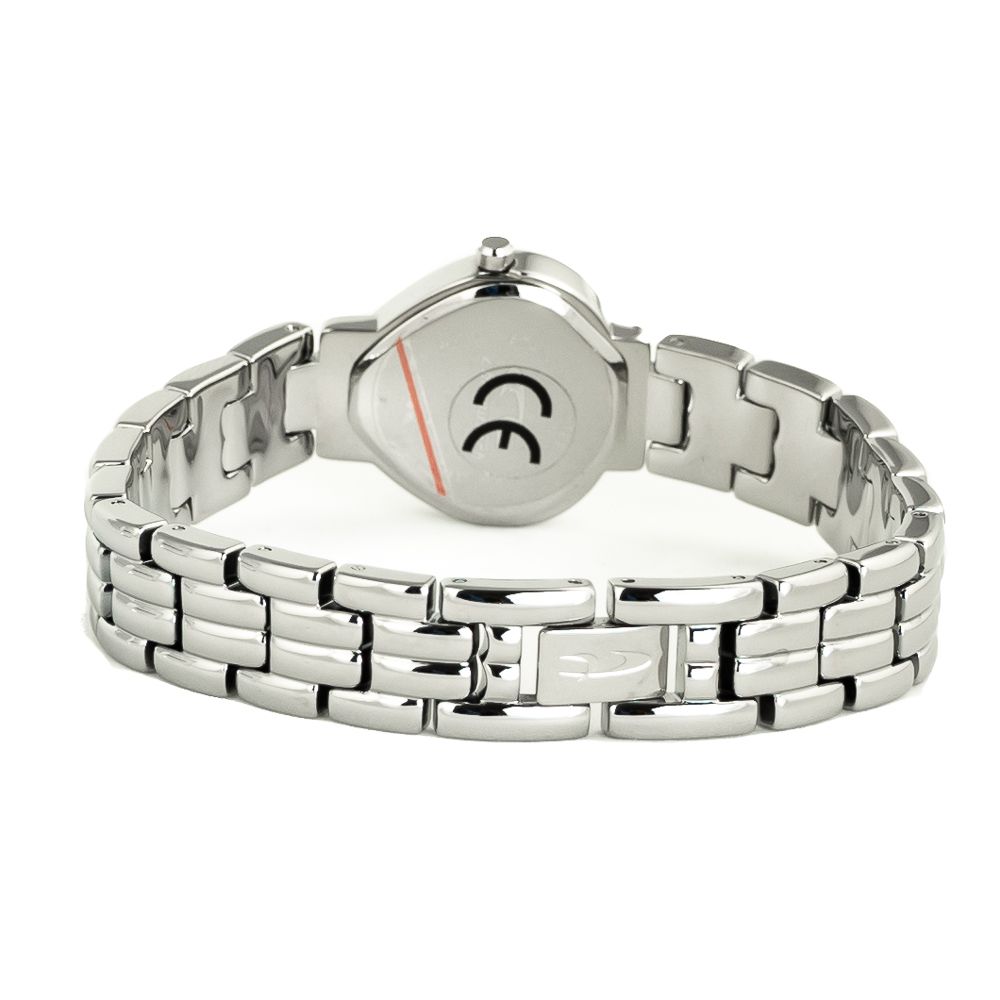 Chronotech Silver Stainless Steel Wristwatch