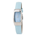 Chronotech Elegant Blue Leather Wristwatch