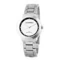Chronotech Silver Stainless Steel Wristwatch