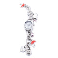 Chronotech Armbanduhr aus Edelstahl in Silber