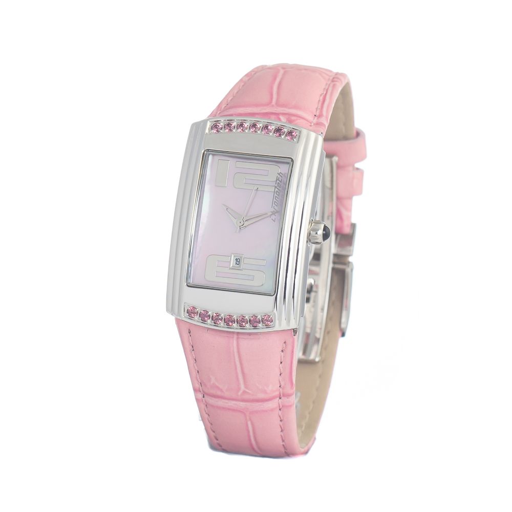 Chronotech Multicolor-Leder-Armbanduhr