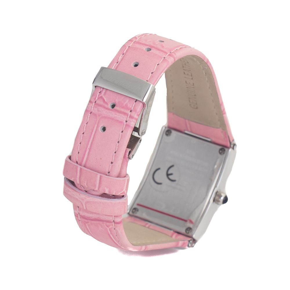 Chronotech Multicolor-Leder-Armbanduhr