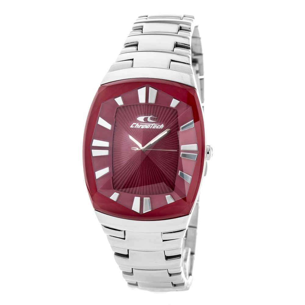 Chronotech Silver Stainless Steel Wristwatch