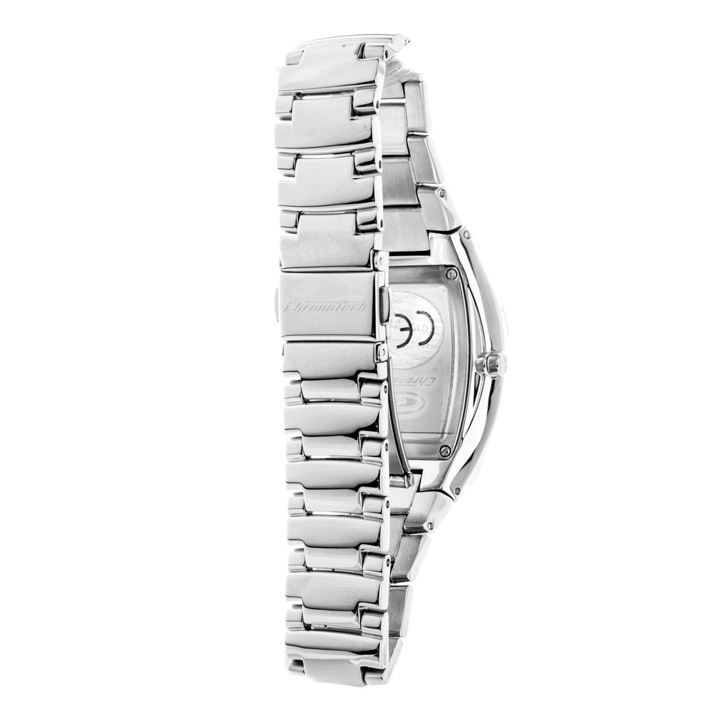 Chronotech Silver Stainless Steel Wristwatch