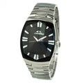 Chronotech Silberne Edelstahl-Dresswatch
