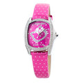 Chronotech Colorful Leather Garment Wristwatch