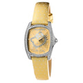 Chronotech Gold Leather Fashion Watch