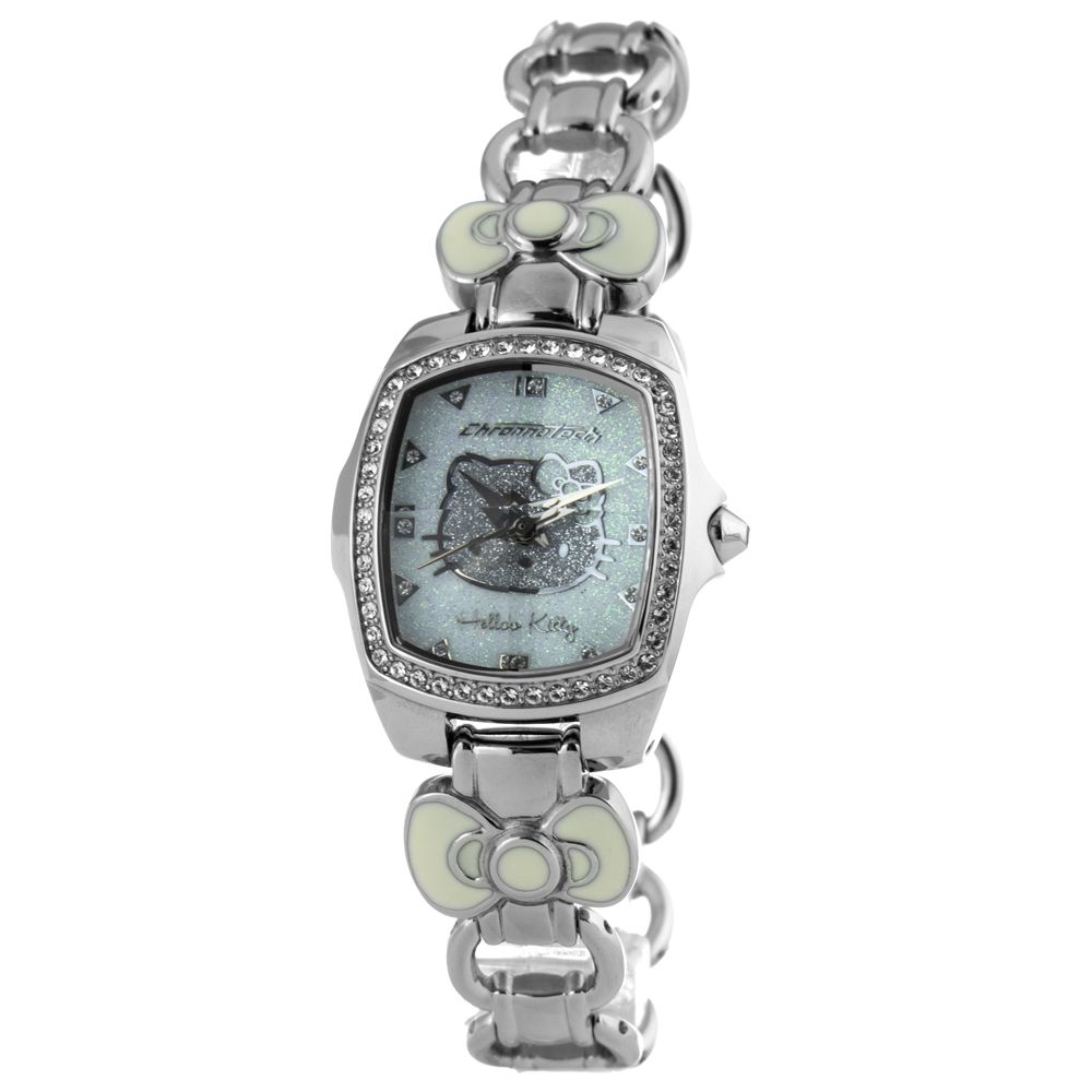 Chronotech Silver Stainless Steel Wristwatch