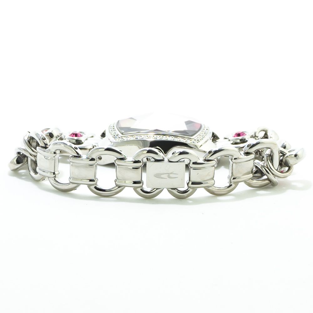 Chronotech Armbanduhr aus Edelstahl in Silber