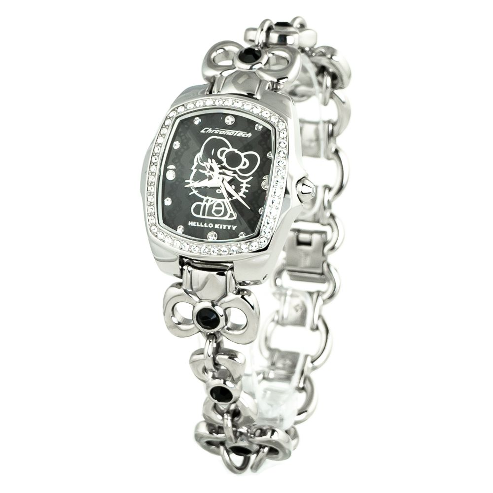 Chronotech Silver Stainless Steel Wristwatch
