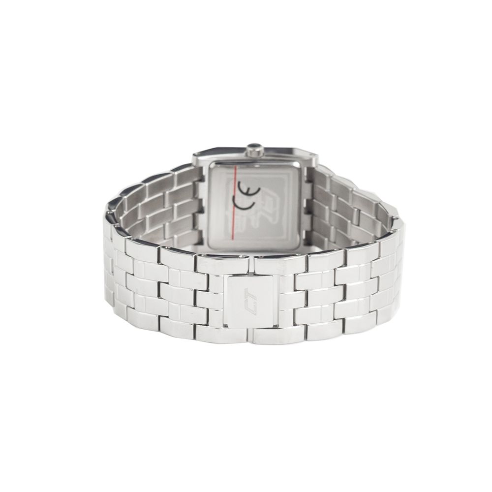 Chronotech Silver Stainless Steel Wristwatch