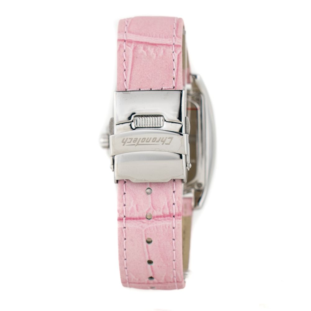 Chronotech Multicolor-Leder-Armbanduhr