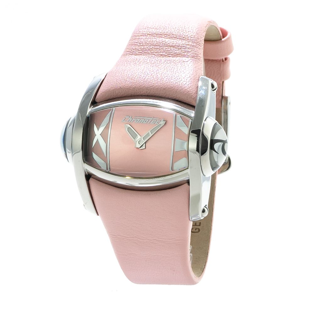 Chronotech Multicolor-Leder-Armbanduhr