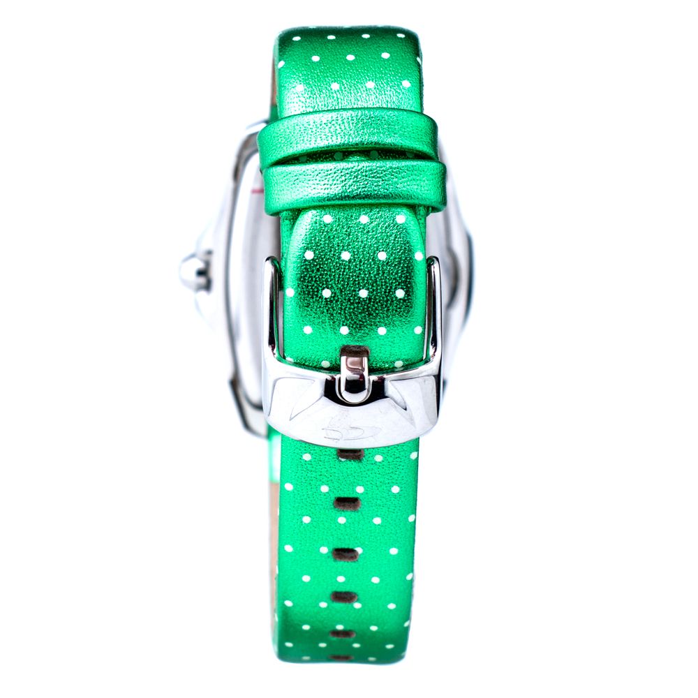Chronotech Zweifarbige Lederarmbanduhr