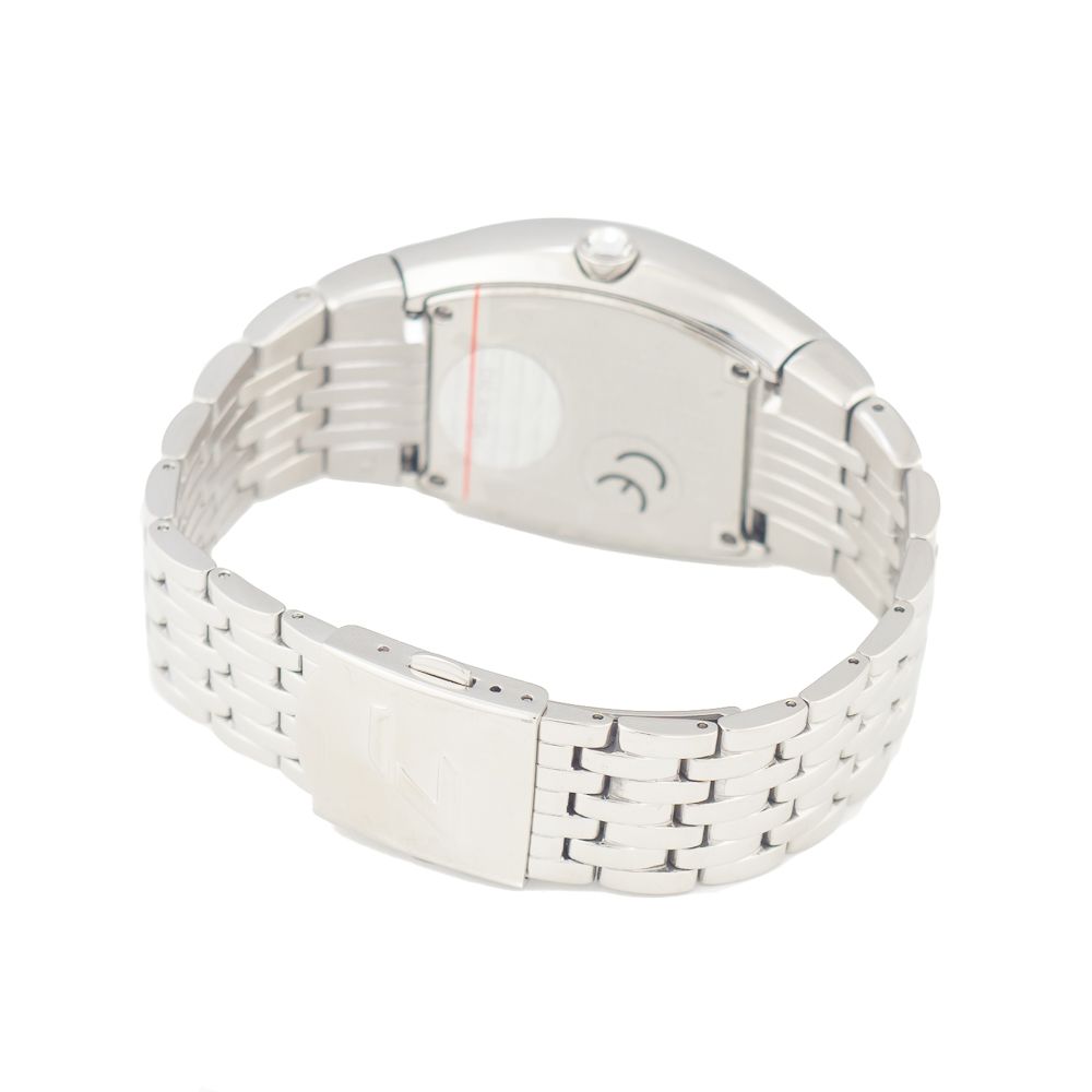 Chronotech Silberne Edelstahl-Dress-Watch