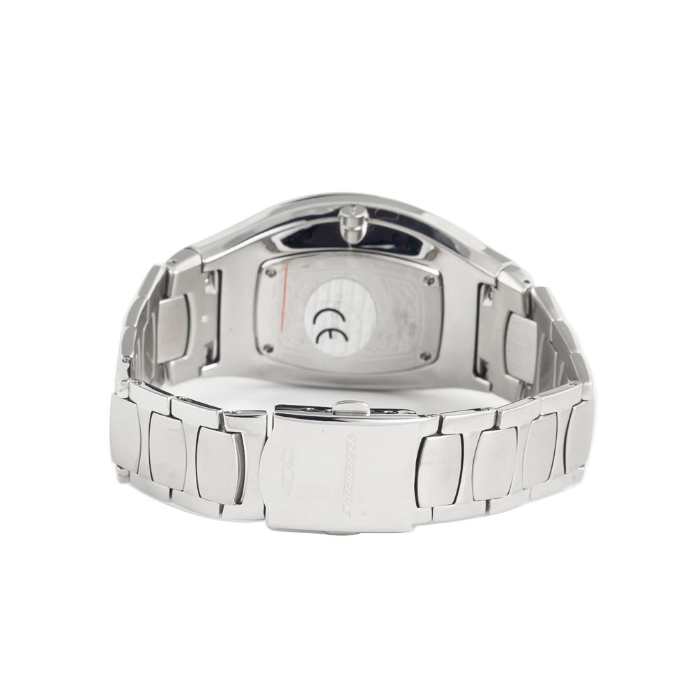Chronotech Silver Stainless Steel Dress Watch