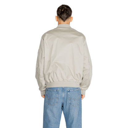 Calvin Klein Graue Bio-Baumwolljacken &amp