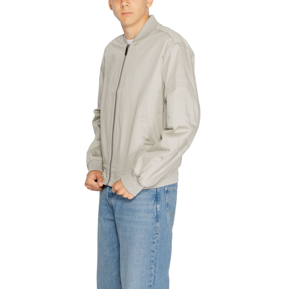 Calvin Klein Graue Bio-Baumwolljacken &amp