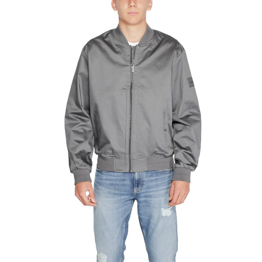 Calvin Klein Graue Bio-Baumwolljacken &amp