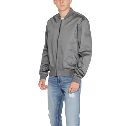 Calvin Klein Graue Bio-Baumwolljacken &amp
