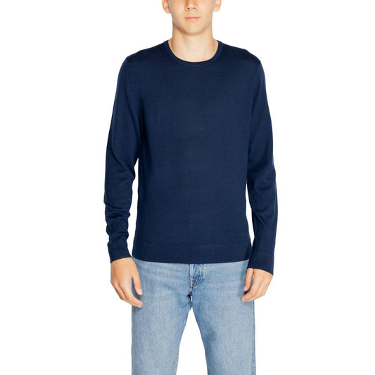 Calvin Klein Blaue Sportbekleidung aus recycelter Wolle