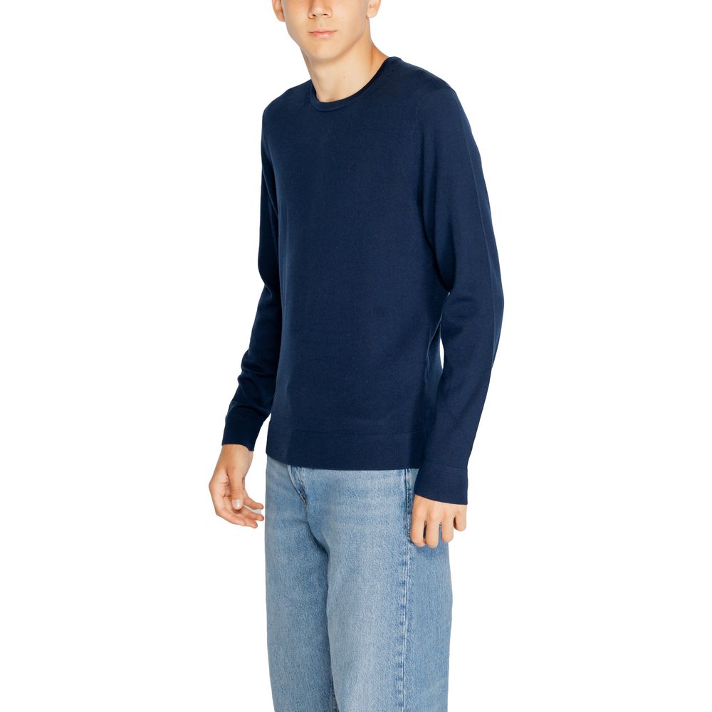 Calvin Klein Blaue Sportbekleidung aus recycelter Wolle