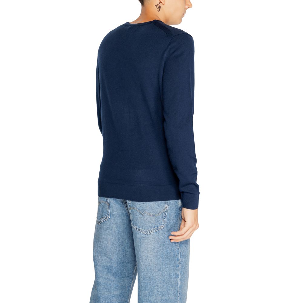 Calvin Klein Blaue Sportbekleidung aus recycelter Wolle