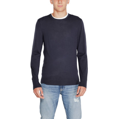 Calvin Klein Blaue Sportbekleidung aus recycelter Wolle