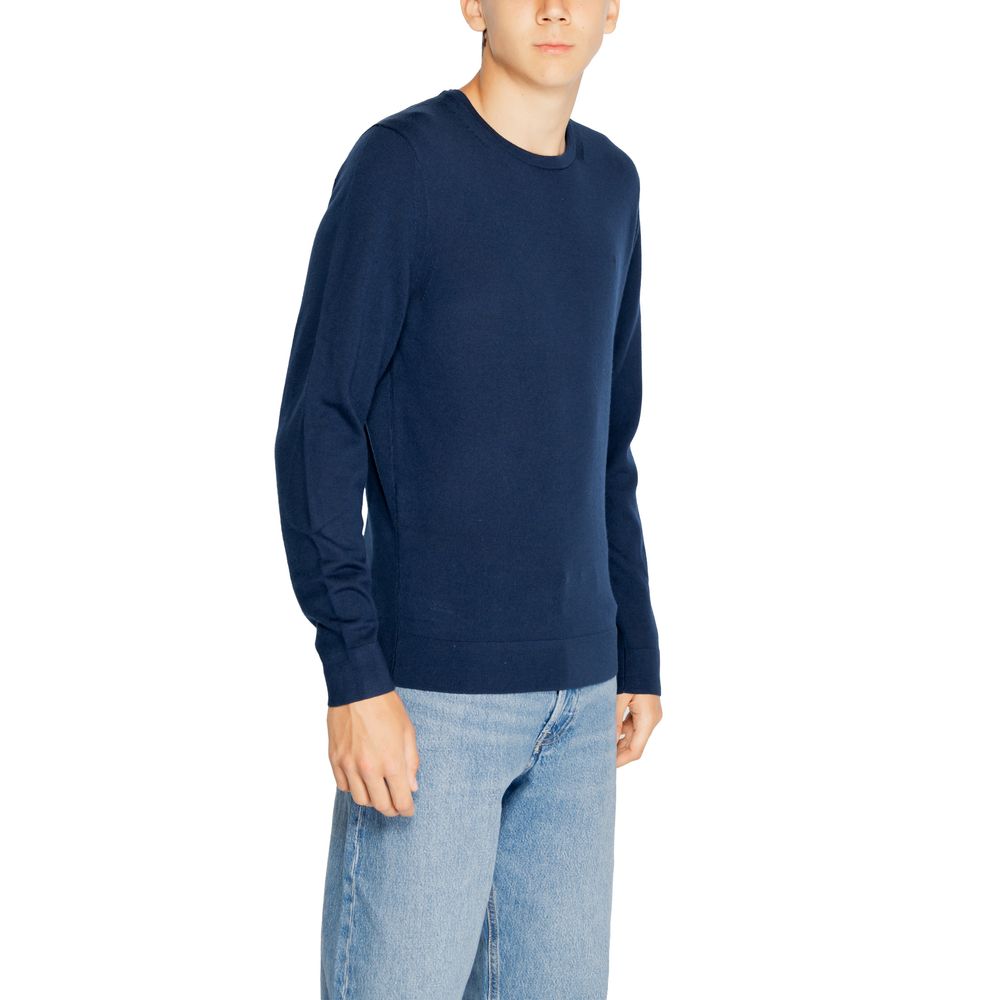 Calvin Klein Blaue Sportbekleidung aus recycelter Wolle