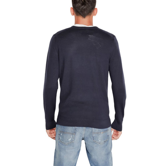 Calvin Klein Blaue Sportbekleidung aus recycelter Wolle