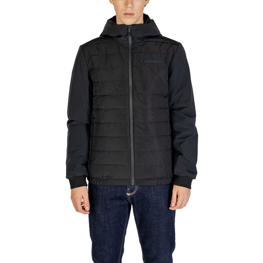 Calvin Klein Black Jackets Made from Recycled Polyester &amp