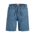 Jack Jones Hellblaue Baumwoll-Bermudashorts