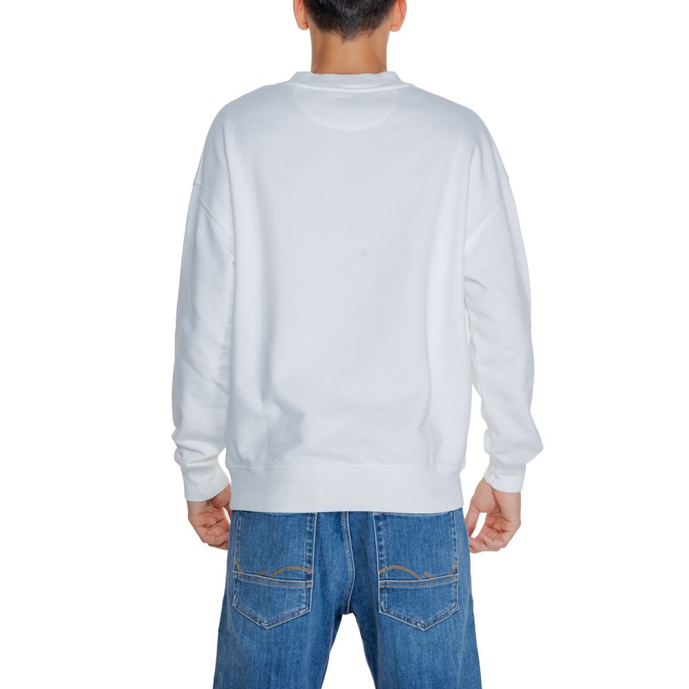 Replay Weißes Baumwoll-Sweatshirt