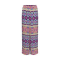 Only Palazzo-Hose aus recyceltem Polyester in Multicolor