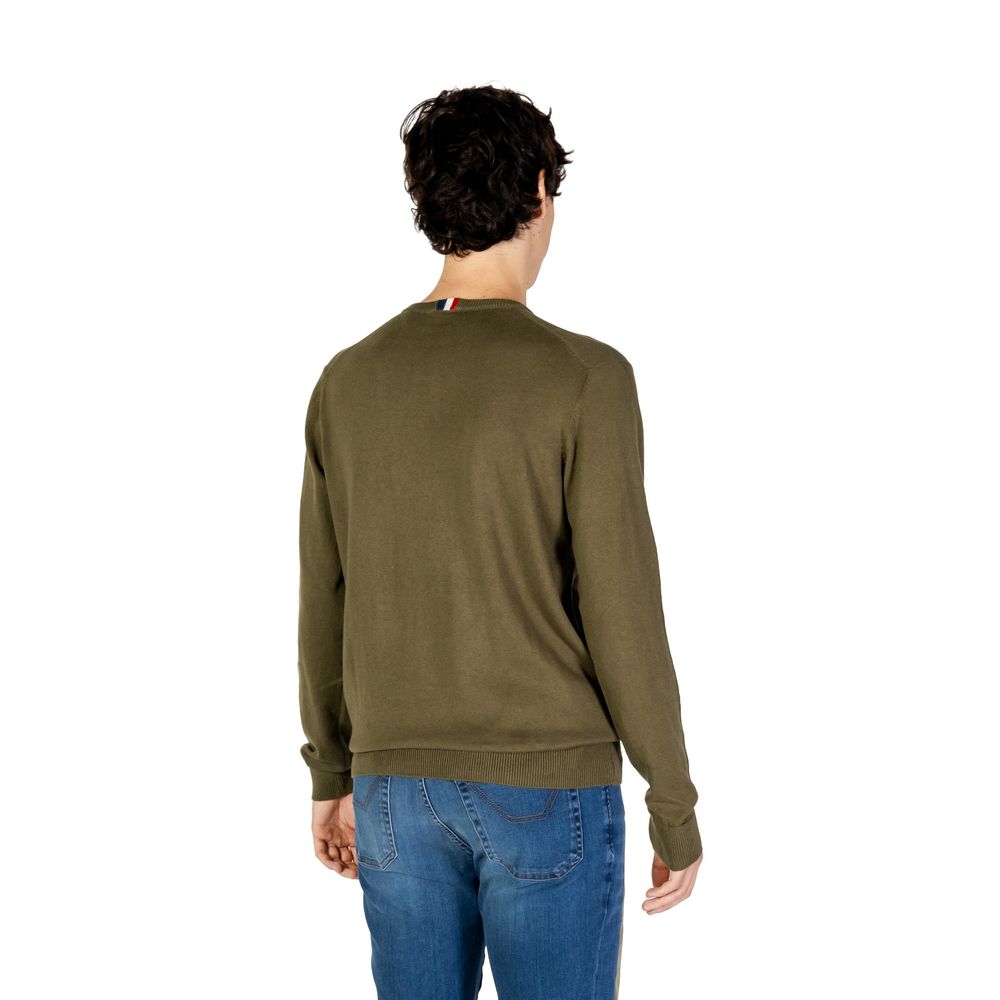 U.S. POLO ASSN. Grüner Baumwoll-Sweatshirt
