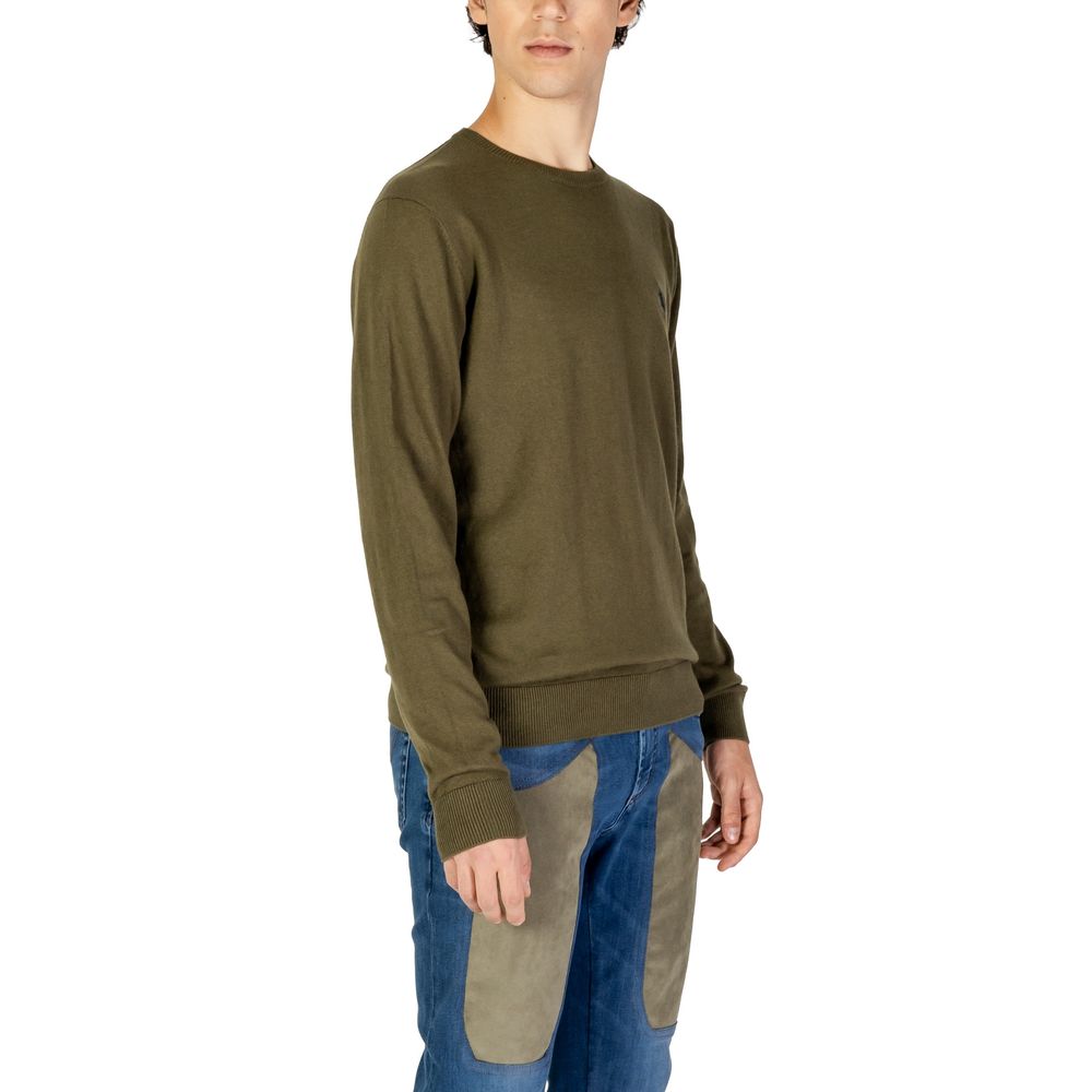 U.S. POLO ASSN. Grüner Baumwoll-Sweatshirt