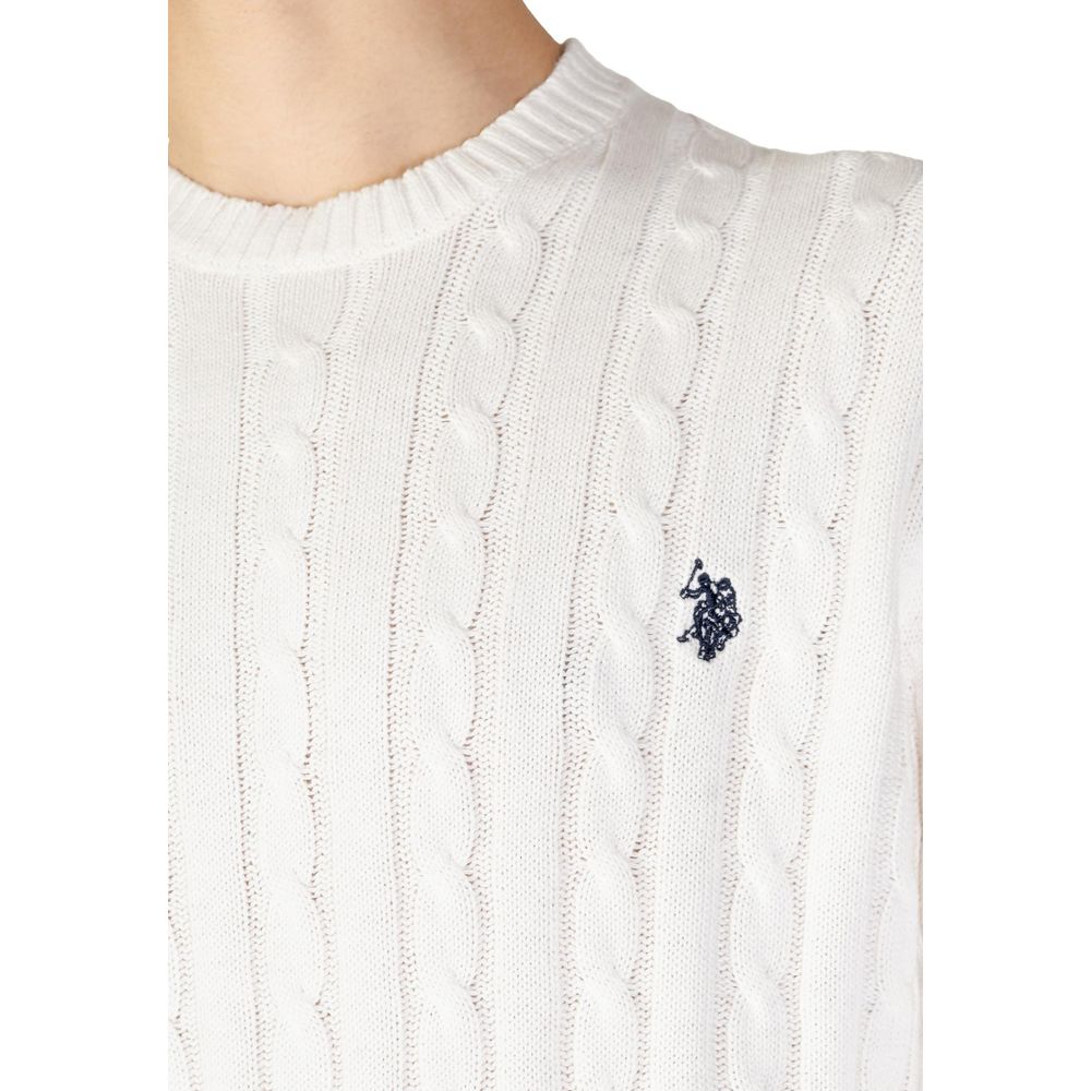 U.S. POLO ASSN. Cotton sweatshirt in white