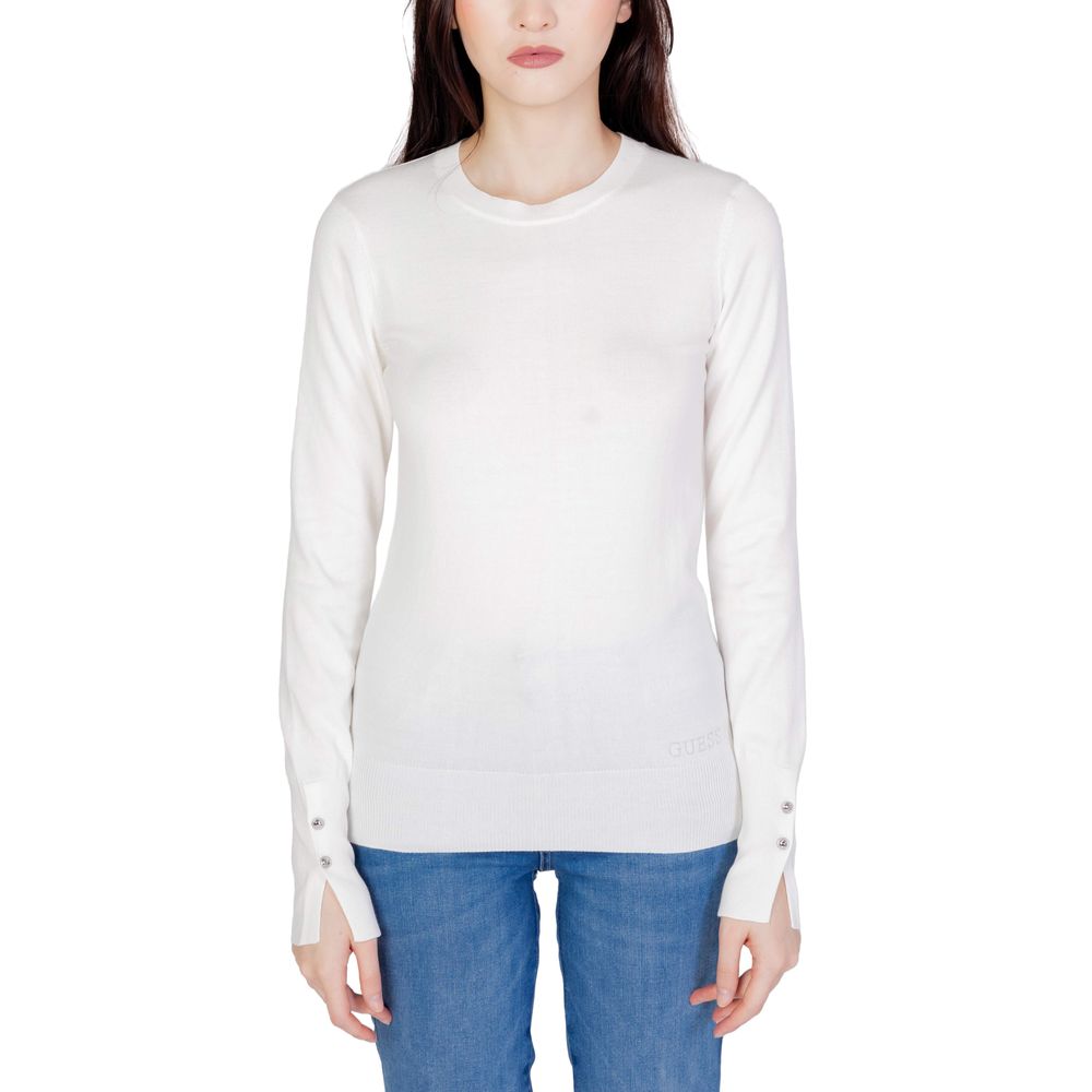 Guess Weißes Baumwoll-Sweatshirt