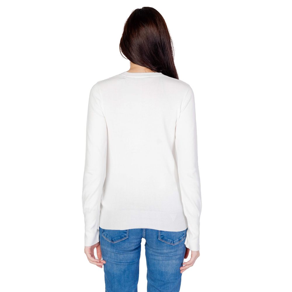 Guess Weißes Baumwoll-Sweatshirt